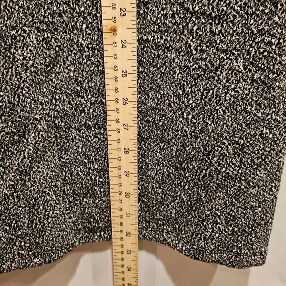 14th & Union Gray Printed Casual Midi Pencil Skirt Side Slit Women's Small - Picture 6 of 9